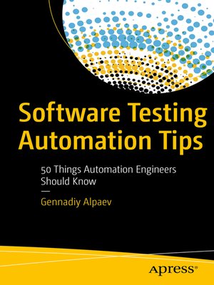 cover image of Software Testing Automation Tips